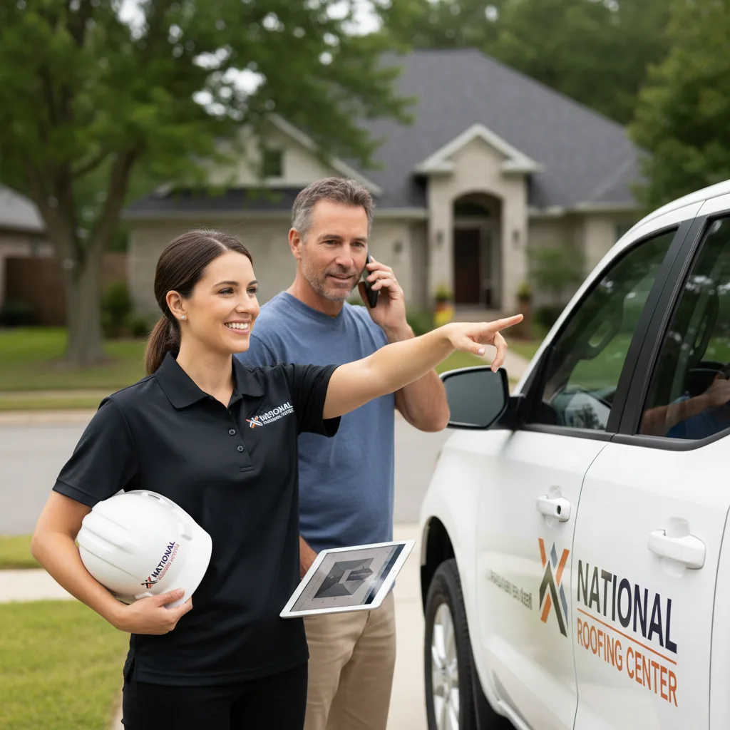 National Roofing Center customer support in Okeana